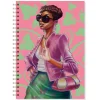 Journals^African American Expressions PINK AND GREEN JOURNAL