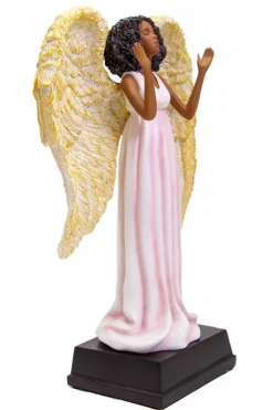 Figurines^African American Expressions PINK ANGEL FIGURINE