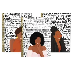 Large Notebooks^African American Expressions POTENTIAL TO PURPOSE NOTEBOOK SET (LARGE)