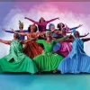 Canvas Art^African American Expressions Praise Dancer Group Stretched Canvas (Medium)