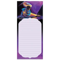 Magnetic Notepads^African American Expressions PRAISE DANCER MAGNETIC NOTEPAD