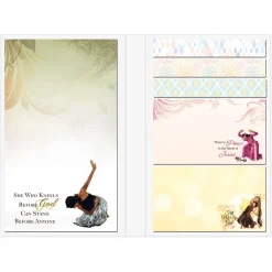 Sticky Note Sets^African American Expressions PRAISE DANCERS STICKY NOTE BOOKLET