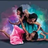 Canvas Art^African American Expressions Praise Him with Dance Stretched Canvas (Medium)