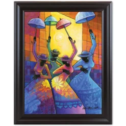 Framed Art^African American Expressions PRAISE THE LORD FRAMED ART