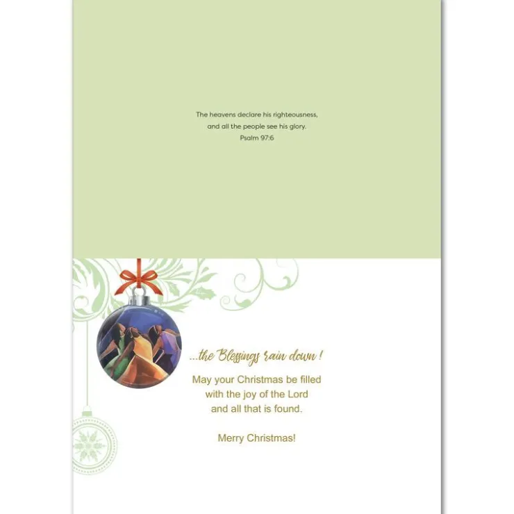 Christmas Cards^African American Expressions PRAISES GO UP