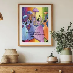 Puzzles^African American Expressions PRAISES GO UP PUZZLE