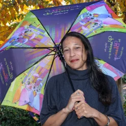 Umbrellas^African American Expressions PRAISES GO UP UMBRELLA
