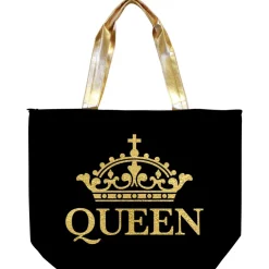 Canvas Handbags^African American Expressions QUEEN CANVAS BAG