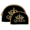 Cosmetic Bags^African American Expressions QUEEN COSMETIC DUO