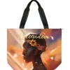 Canvas Handbags^African American Expressions QUEENDOM CANVAS BAG