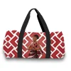 Foldable Travel Bags^African American Expressions Red & White Travel Bag