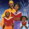 Christmas Cards^African American Expressions Rejoice Christmas Card