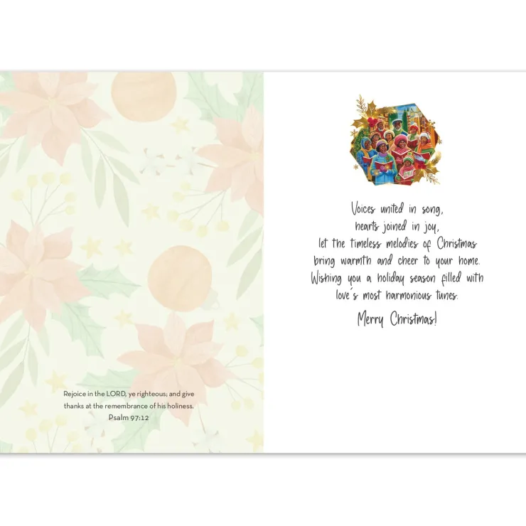 Christmas Cards^African American Expressions Rejoice Christmas Card