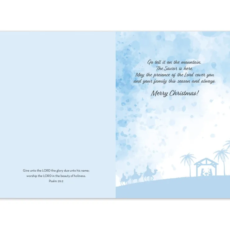 Christmas Cards^African American Expressions Repent/Believe Christmas Card