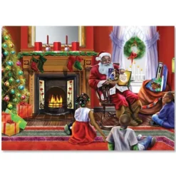 Christmas Cards^African American Expressions SANTAS CHRISTMAS STORY