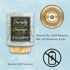 LED Candles^African American Expressions Serenity LED Candle
