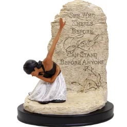 Figurines^African American Expressions SHE WHO KNEELS FIGURINE