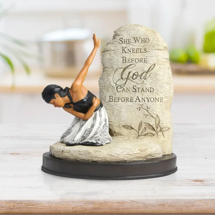 Figurines^African American Expressions SHE WHO KNEELS FIGURINE