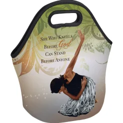 Lunch Bags^African American Expressions SHE WHO KNEELS LUNCHBAG