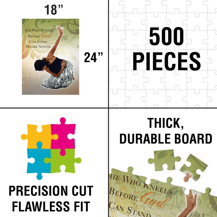 Puzzles^African American Expressions SHE WHO KNEELS PUZZLE