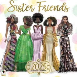 Black Calendars^African American Expressions 2025 Sister Friends Calenar