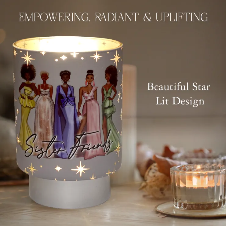 LED Candles^African American Expressions Sister Friends LED Candle