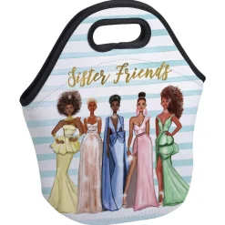 Lunch Bags^African American Expressions SISTER FRIENDS LUNCH BAG