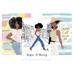 Small Notebooks^African American Expressions SISTER FRIENDS NOTEBOOK SET (SMALL)