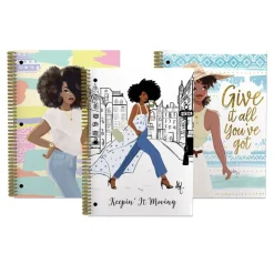 Large Notebooks^African American Expressions SISTER FRIENDS NOTEBOOK SET (LARGE)
