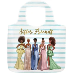 Reusable Bags^African American Expressions SISTER FRIENDS REUSABLE BAG