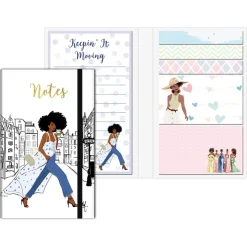 Sticky Note Sets^African American Expressions SISTER FRIENDS STICKY NOTE BOOKLET