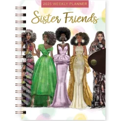 Weekly Planners^African American Expressions 2025 Sister Friends Weekly Planners