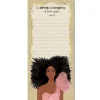 Magnetic Notepads^African American Expressions STRONG GIRTL MAGNETIC NOTEPAD