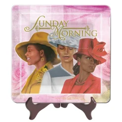 Glass Plates^African American Expressions SUNDAY MORNING 2013 (PINK)