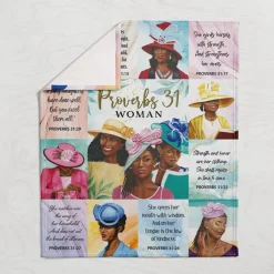Blankets^African American Expressions Sunday Morning Blanket