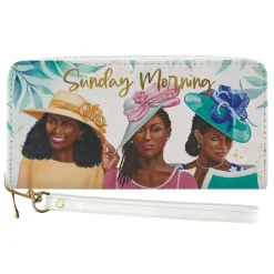 Wallets^African American Expressions Sunday Morning Wallet