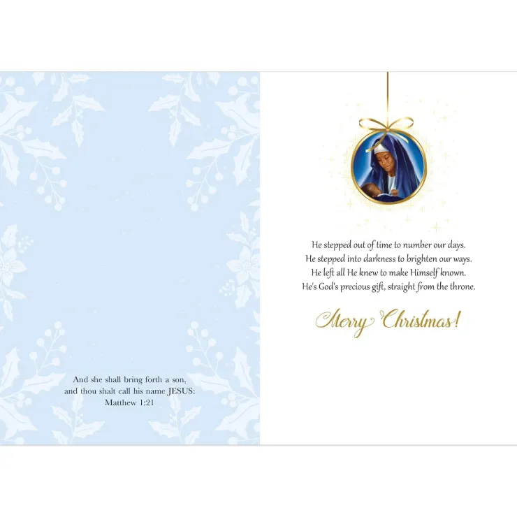 Christmas Cards^African American Expressions THE GIFT MOTHER & CHILD