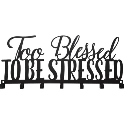 Home Wall Organizers^African American Expressions TOO BLESSED KEY HOLDER
