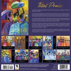 Black Calendars^African American Expressions 2025 Total Praise Calendar