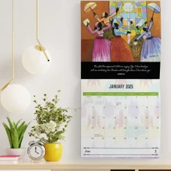 Black Calendars^African American Expressions 2025 Total Praise Calendar