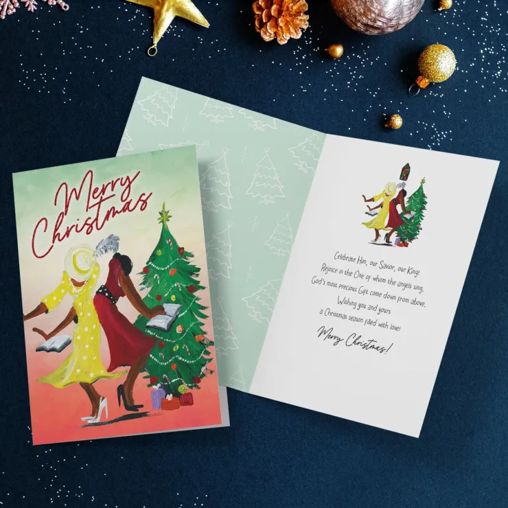 Christmas Cards^African American Expressions Total Praise Christmas Card