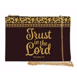 Chain Purses^African American Expressions TRUST IN THE LORD CHAIN PURSE