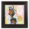 Framed Art^African American Expressions VIRTUOUS WOMAN WHITE (PSALM 11910)