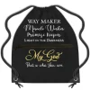 Drawstring Backpacks^African American Expressions Waymaker Drawstring Backpack