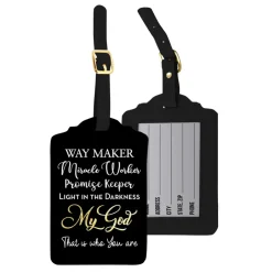Luggage Tag Sets^African American Expressions Waymaker Luggage Tag Set