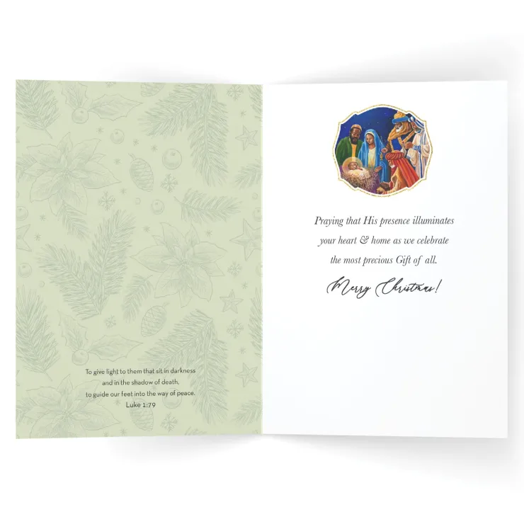 Christmas Cards^African American Expressions Wise Men Nativity Scene Christmas Card