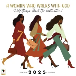Black Calendars^African American Expressions 2025 Women with God Calendar
