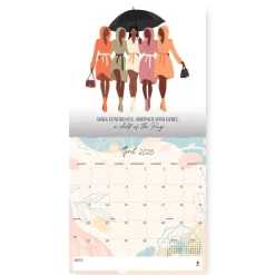 Black Calendars^African American Expressions 2025 Women with God Calendar