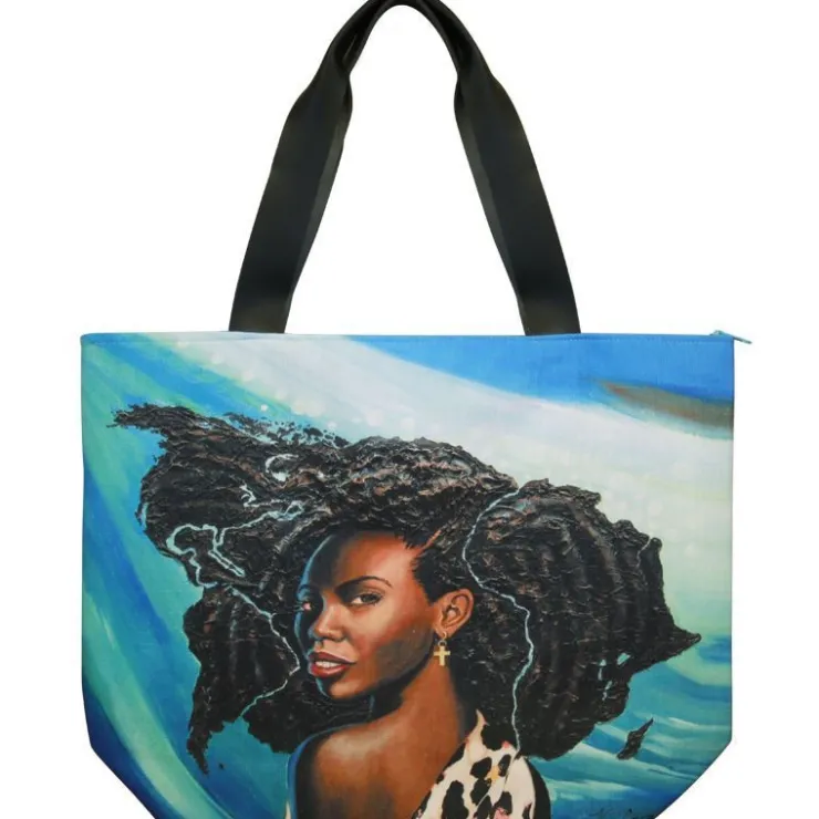 Canvas Handbags^African American Expressions WONDERFULLY MADE CANVAS HANDBAG