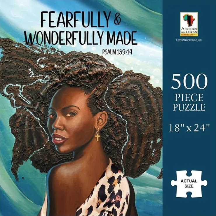 Puzzles^African American Expressions WONDERFULLY MADE PUZZLE